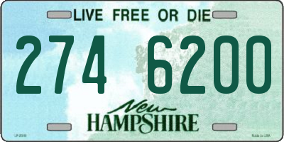 NH license plate 2746200