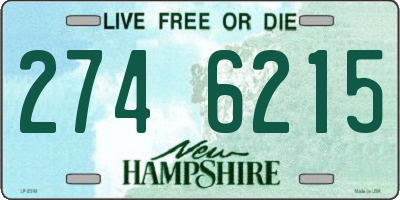 NH license plate 2746215