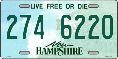 NH license plate 2746220