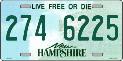 NH license plate 2746225