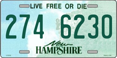 NH license plate 2746230