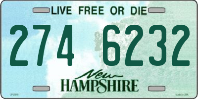 NH license plate 2746232