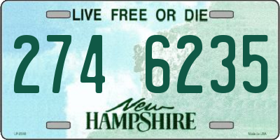 NH license plate 2746235