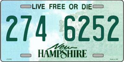 NH license plate 2746252