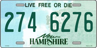 NH license plate 2746276
