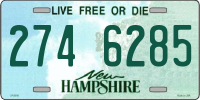 NH license plate 2746285