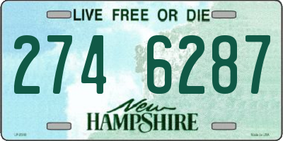 NH license plate 2746287