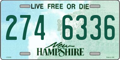 NH license plate 2746336