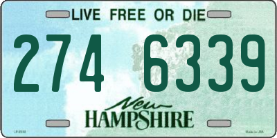 NH license plate 2746339