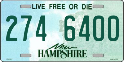 NH license plate 2746400