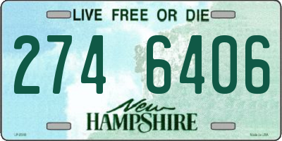 NH license plate 2746406