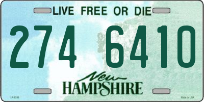 NH license plate 2746410