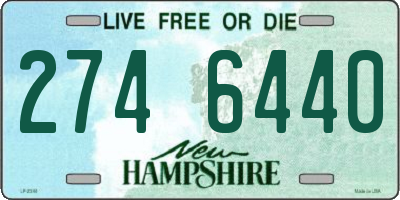 NH license plate 2746440