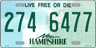 NH license plate 2746477