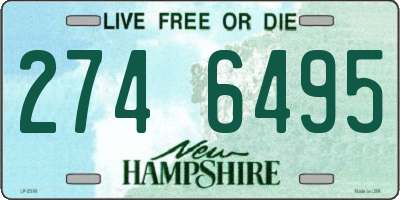 NH license plate 2746495