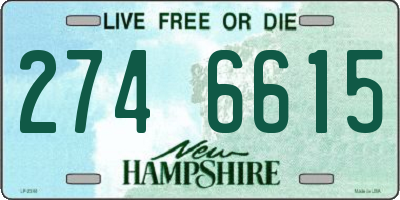 NH license plate 2746615