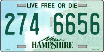 NH license plate 2746656