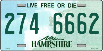 NH license plate 2746662