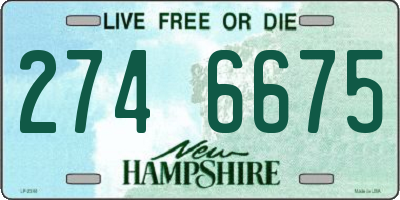 NH license plate 2746675