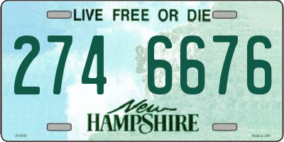 NH license plate 2746676