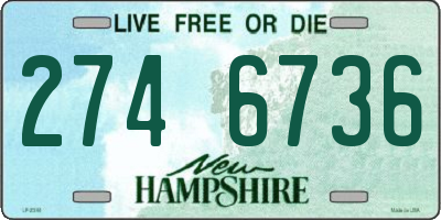 NH license plate 2746736