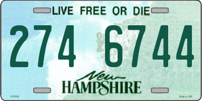 NH license plate 2746744