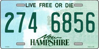 NH license plate 2746856
