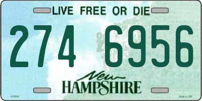 NH license plate 2746956