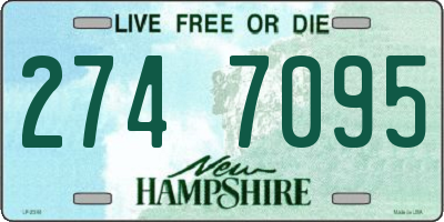 NH license plate 2747095