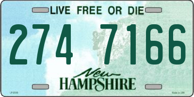 NH license plate 2747166