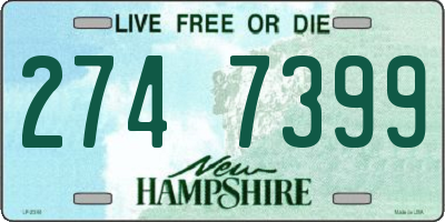 NH license plate 2747399