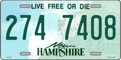 NH license plate 2747408