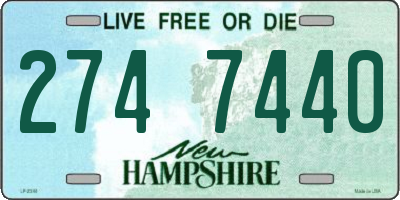 NH license plate 2747440