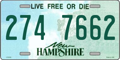 NH license plate 2747662