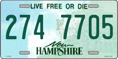 NH license plate 2747705