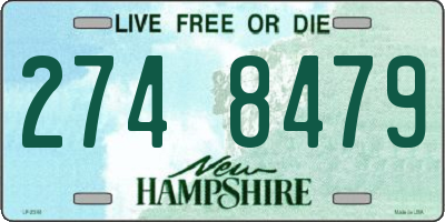 NH license plate 2748479