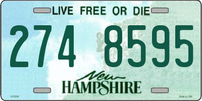NH license plate 2748595