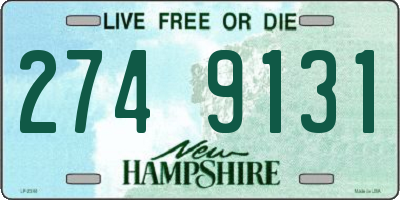 NH license plate 2749131