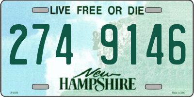 NH license plate 2749146