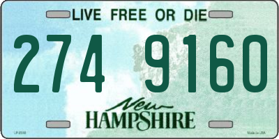 NH license plate 2749160