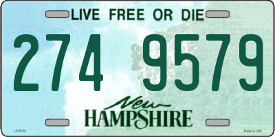 NH license plate 2749579
