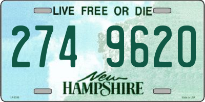 NH license plate 2749620
