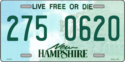 NH license plate 2750620