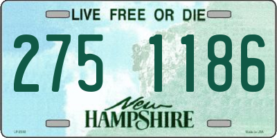 NH license plate 2751186