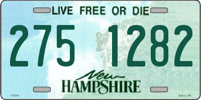 NH license plate 2751282