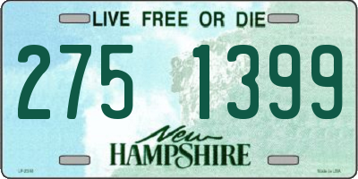 NH license plate 2751399