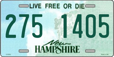 NH license plate 2751405