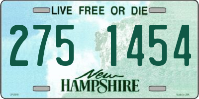 NH license plate 2751454