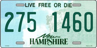 NH license plate 2751460
