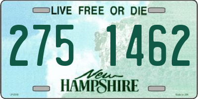 NH license plate 2751462